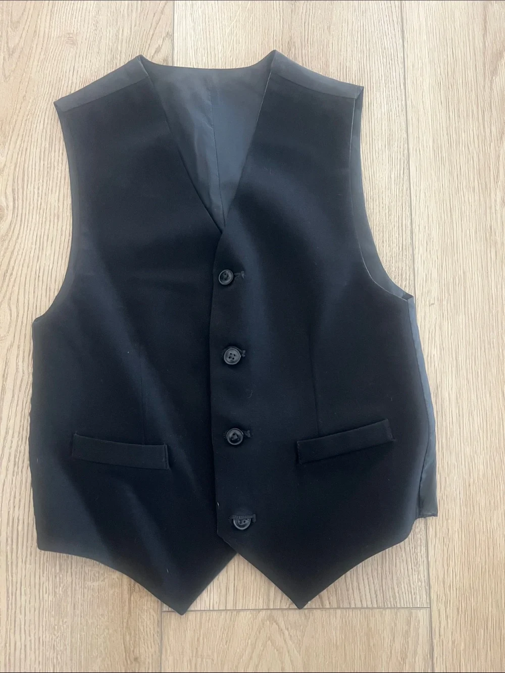 Classic Men's Charcoal Gray Dress Vest